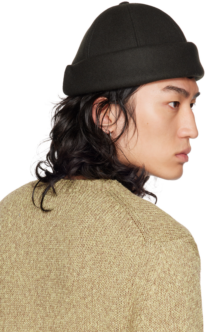 Jil Sander - 그린 울 비니