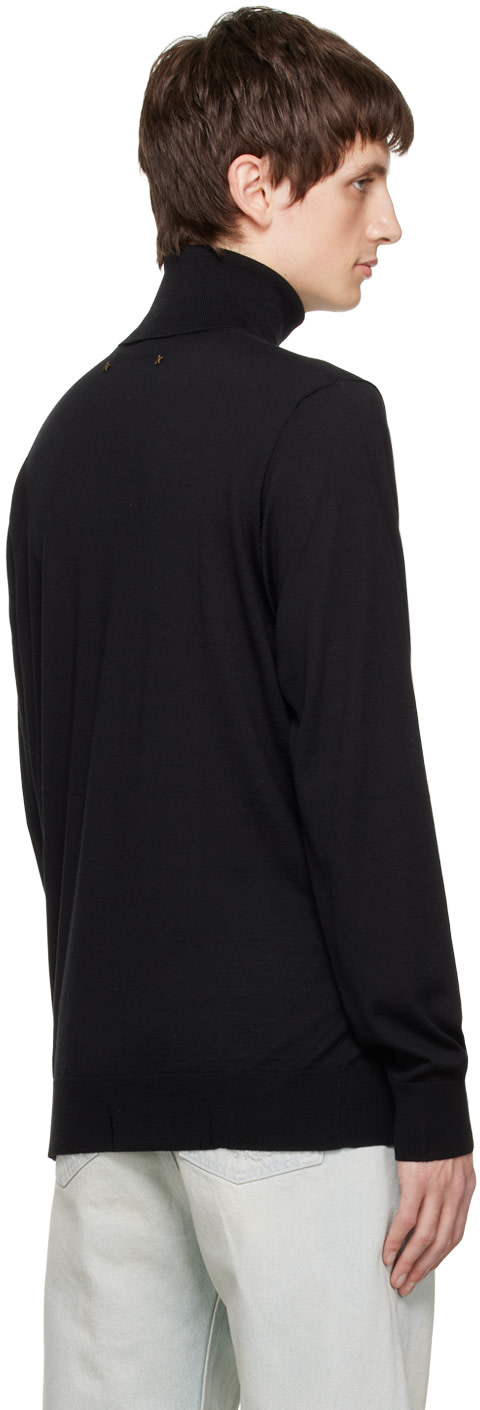 Golden Goose - Black Distressed Turtleneck