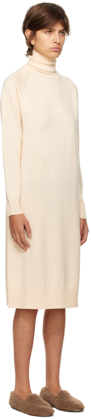 MM by Max Mara - Robe midi Linfa blanc cassé
