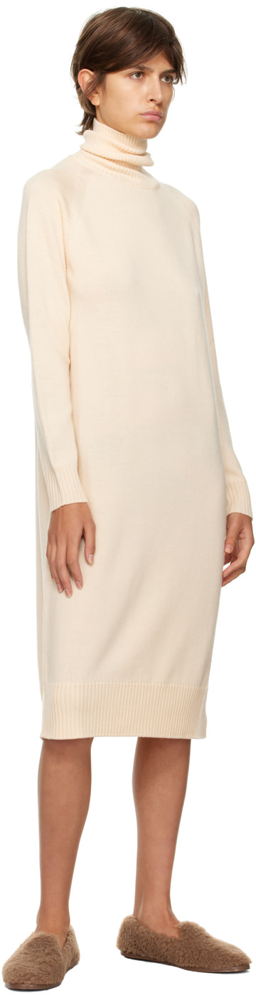 MM by Max Mara - Robe midi Linfa blanc cassé