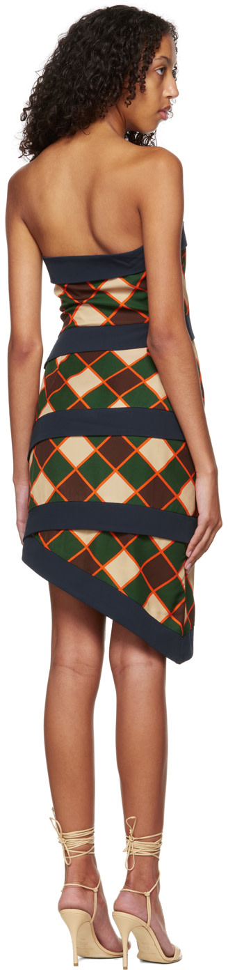 Ahluwalia - Robe courte Robyn multicolore