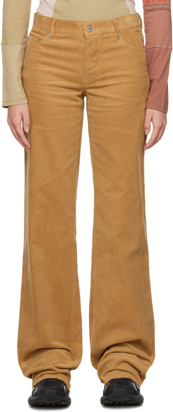 We11done - Pantalon ample brun