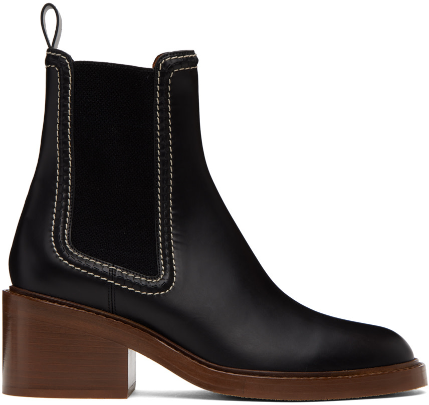 Chloé - Bottes Mallo noires