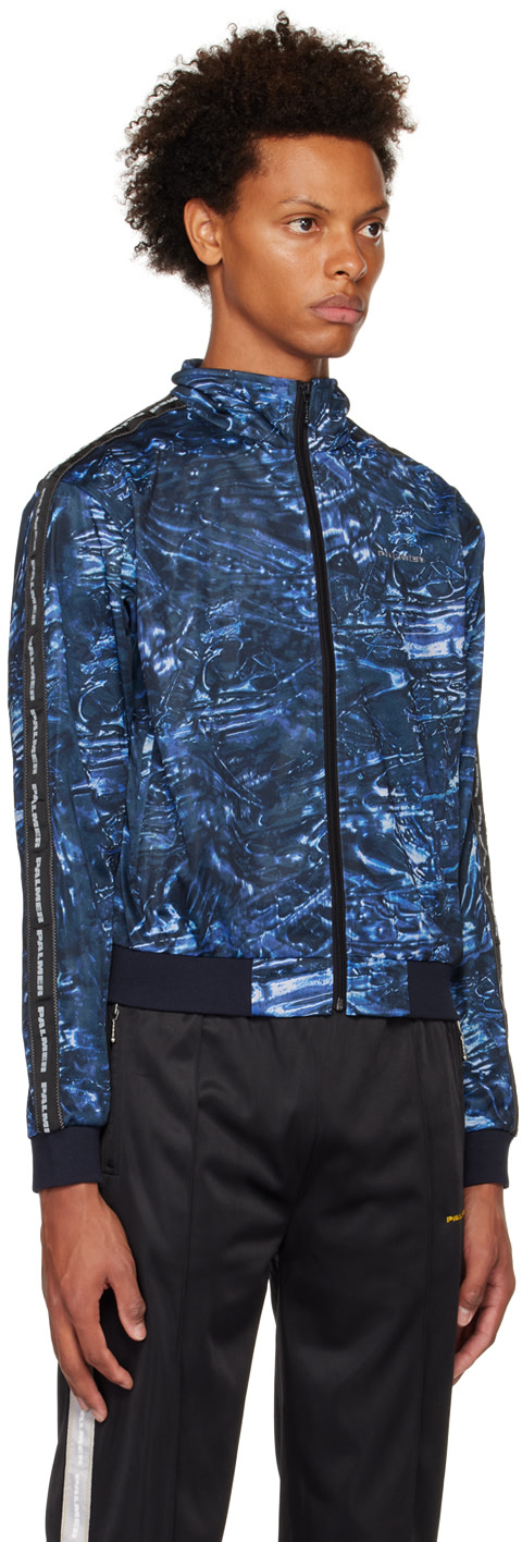 PALMER - Blue Printed Jacket