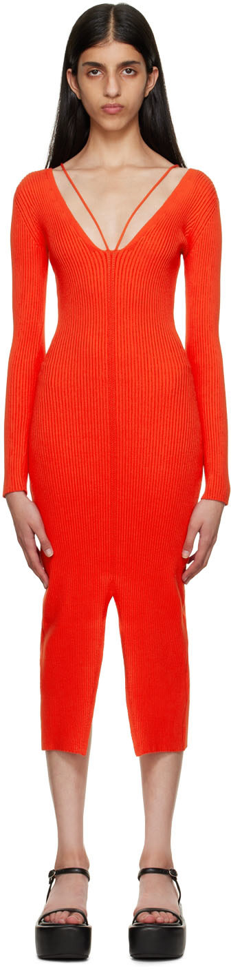 Aeron - Robe longue Rivoli rouge