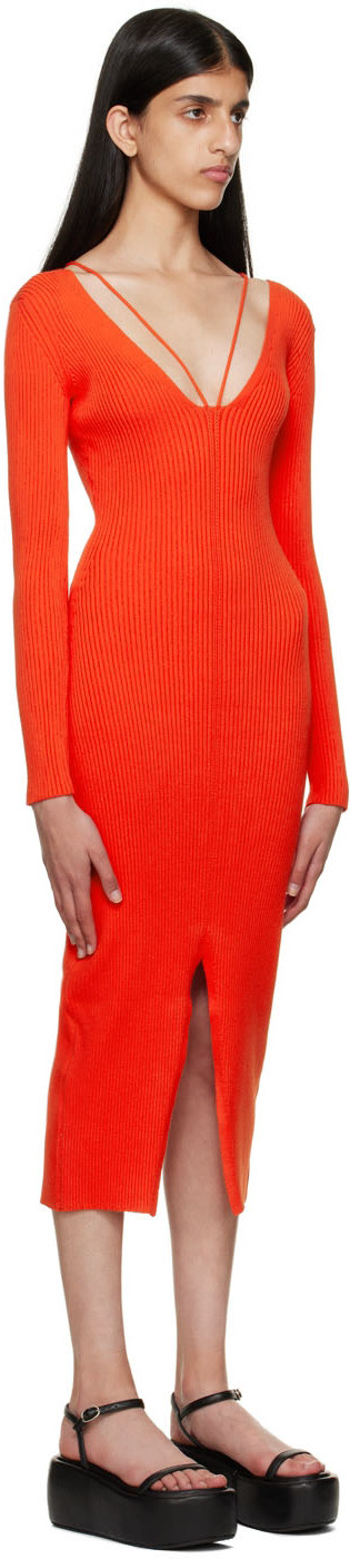 Aeron - Robe longue Rivoli rouge