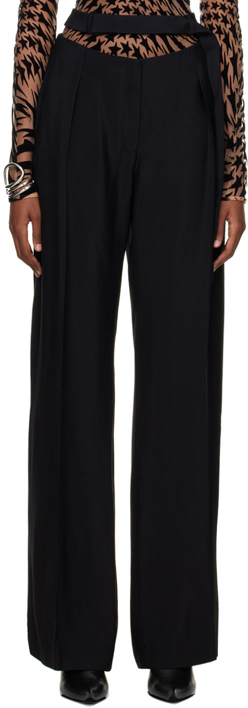 Mugler - Pantalon ample noir