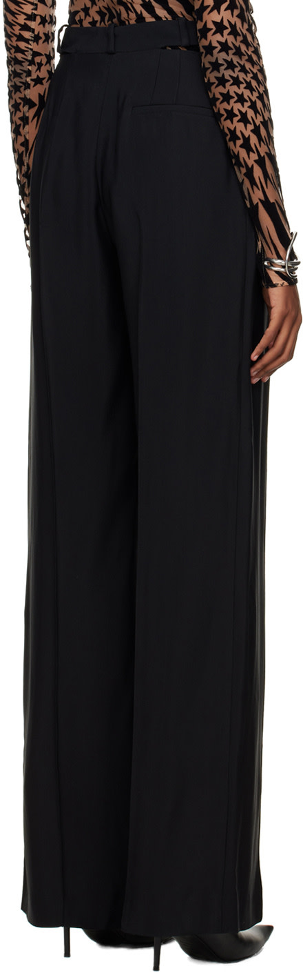 Mugler - Pantalon ample noir