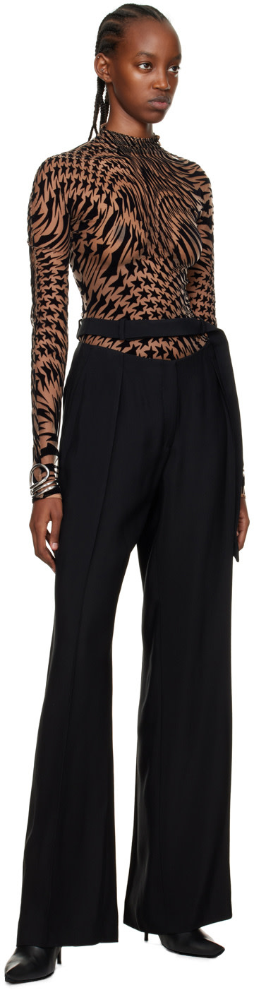 Mugler - Pantalon ample noir