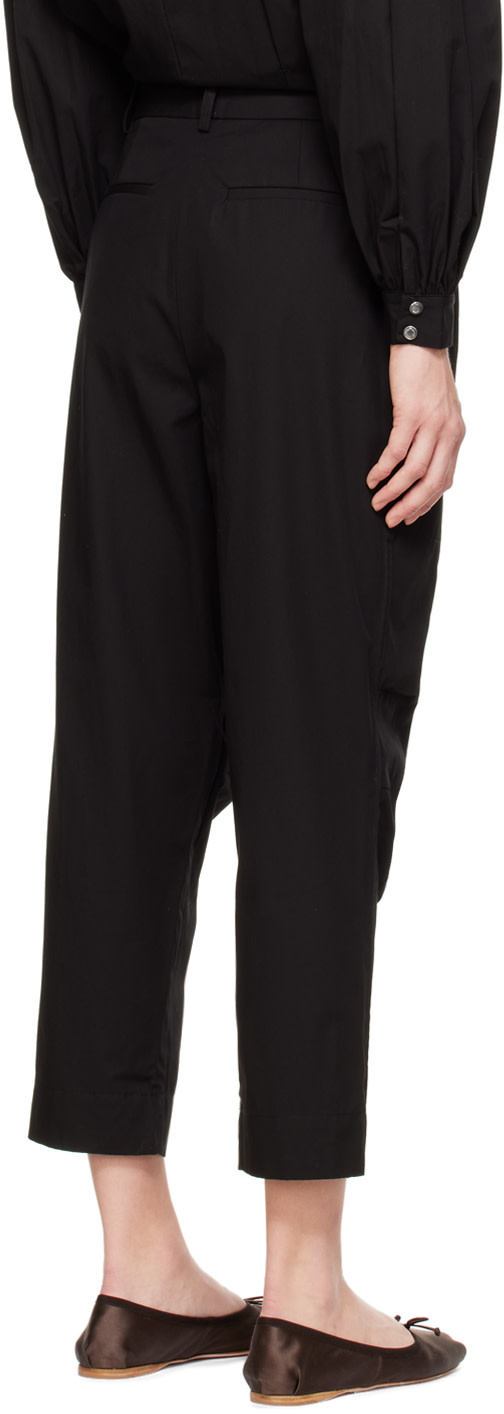 Co - Pantalon noir à poche plaquée