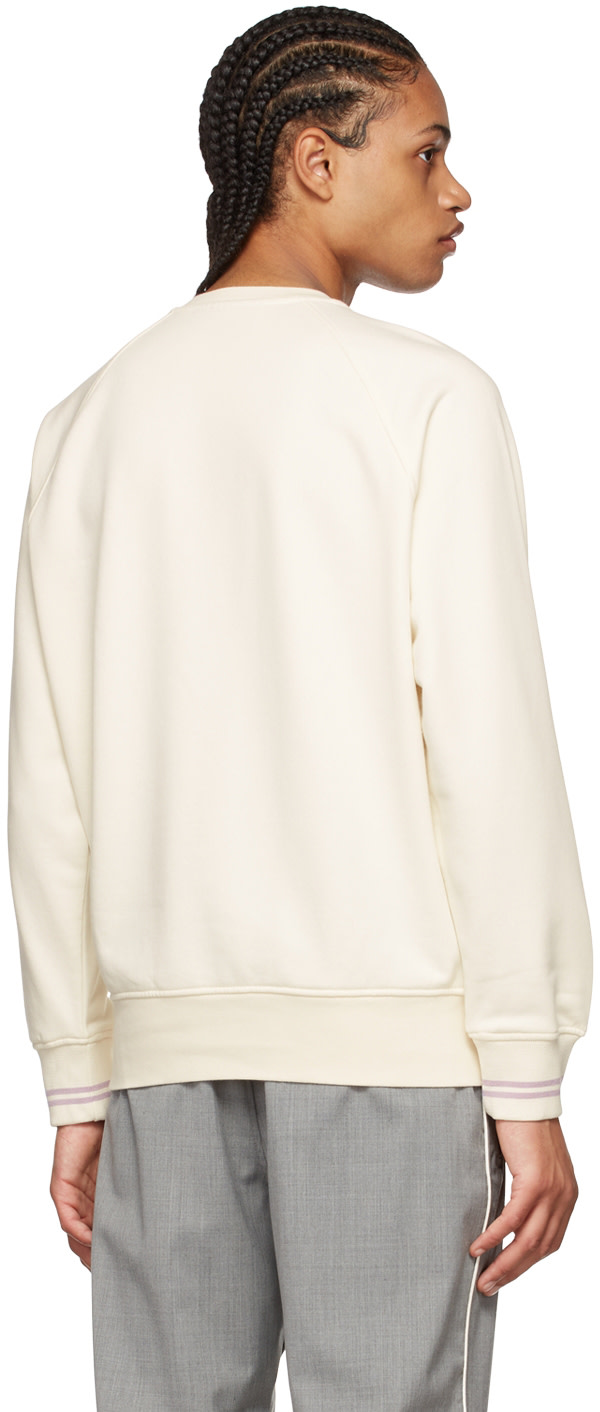 Neil Barrett - Pull molletonné blanc cassé édition James Harden