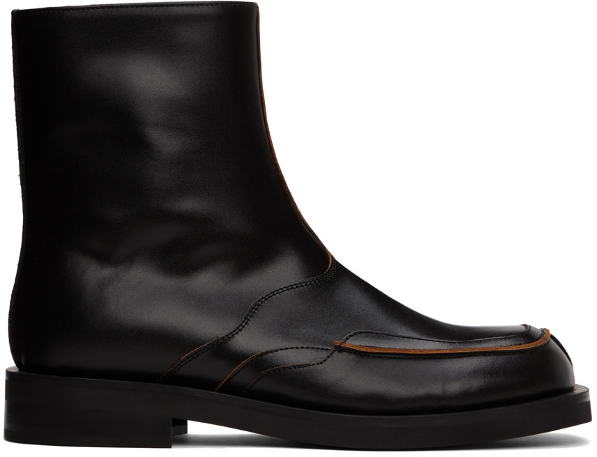 Andersson Bell - Black Dayne Zip-Up Boots