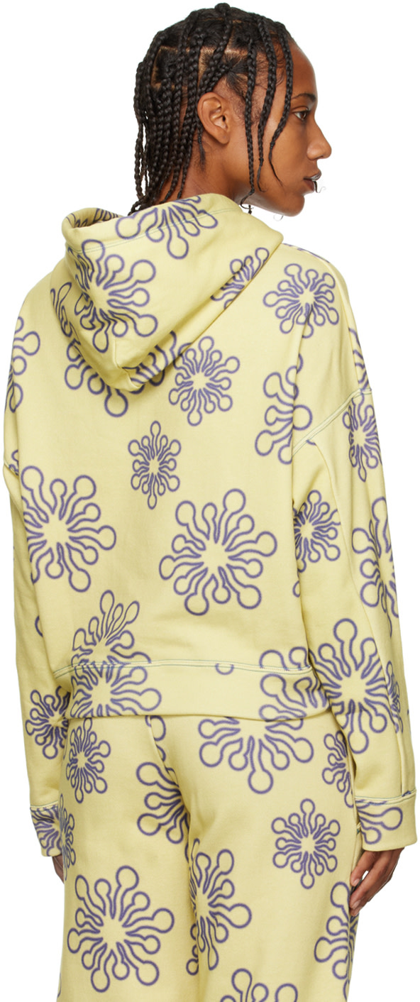 OK - Pull à capuche Coral P jaune