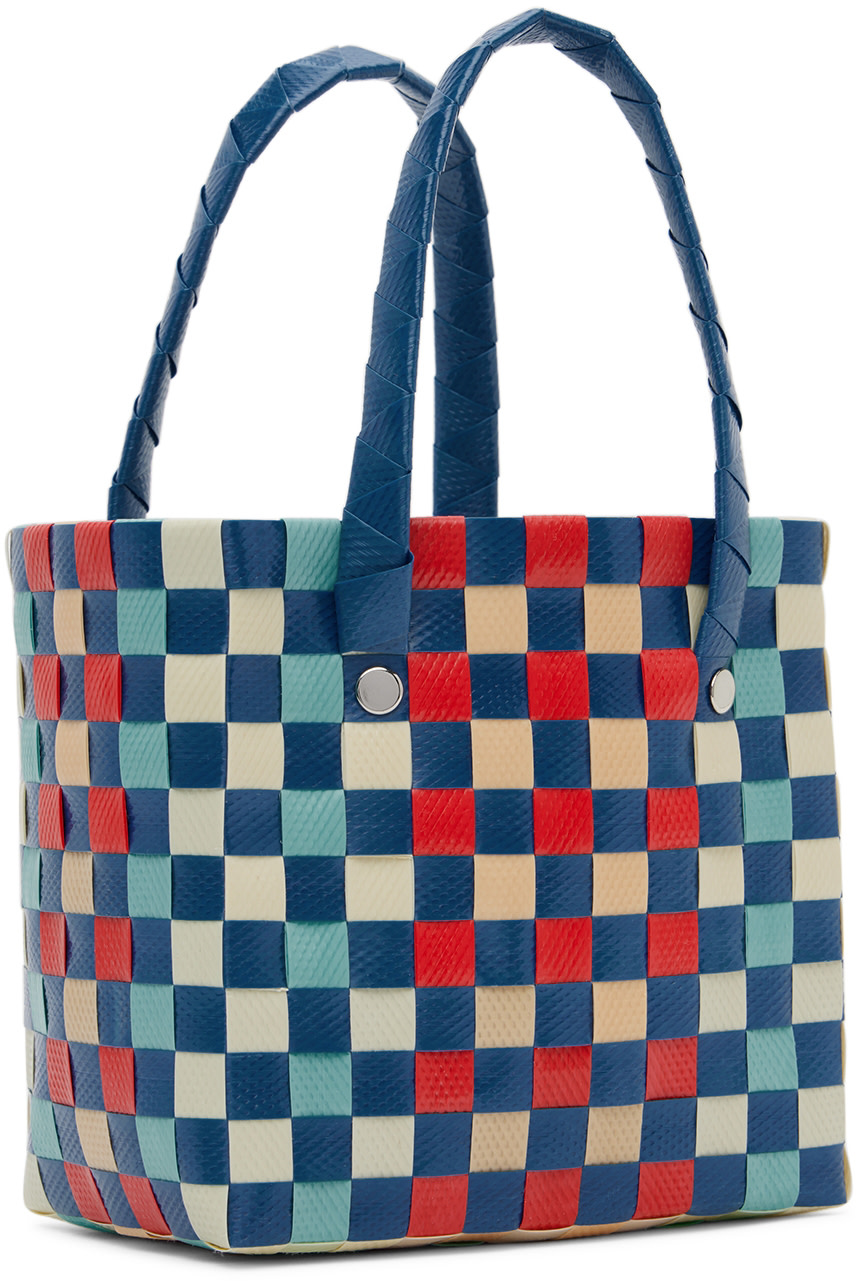 Marni - Kids Multicolor Micro Basket Tote