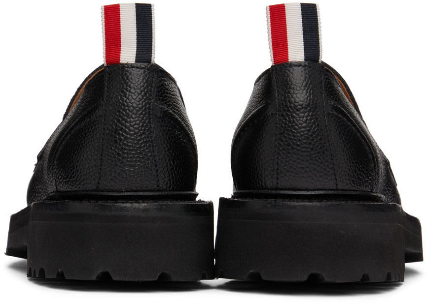 Thom Browne - Flâneurs Penny noirs à semelle Commando