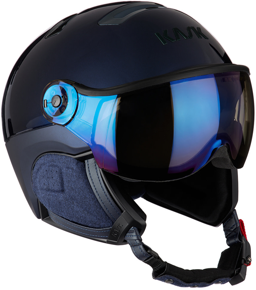 KASK - Blue Chrome Visor Helmet