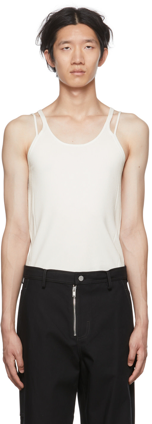 Dion Lee - Débardeur Density ivoire