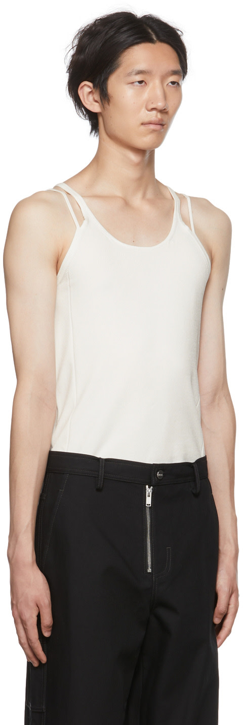 Dion Lee - Débardeur Density ivoire