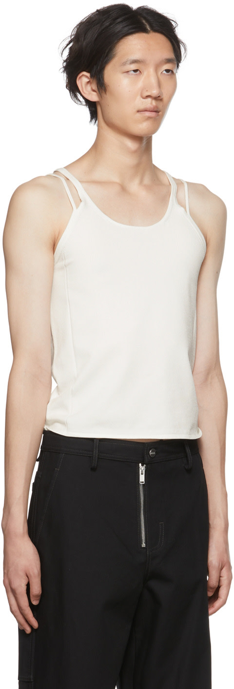 Dion Lee - Débardeur Density ivoire
