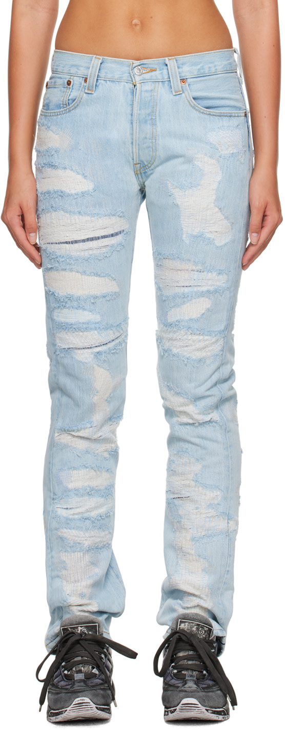 NotSoNormal - Blue Destroyed Jeans