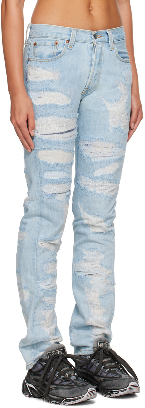 NotSoNormal - Blue Destroyed Jeans