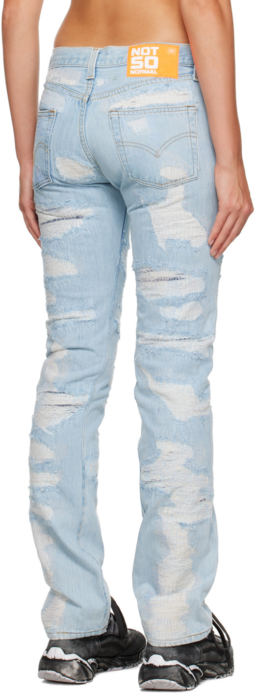 NotSoNormal - Blue Destroyed Jeans