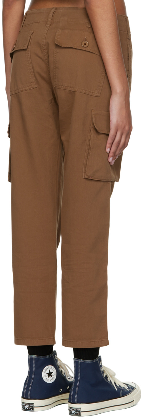 FRAME - Tan Cotton Trousers