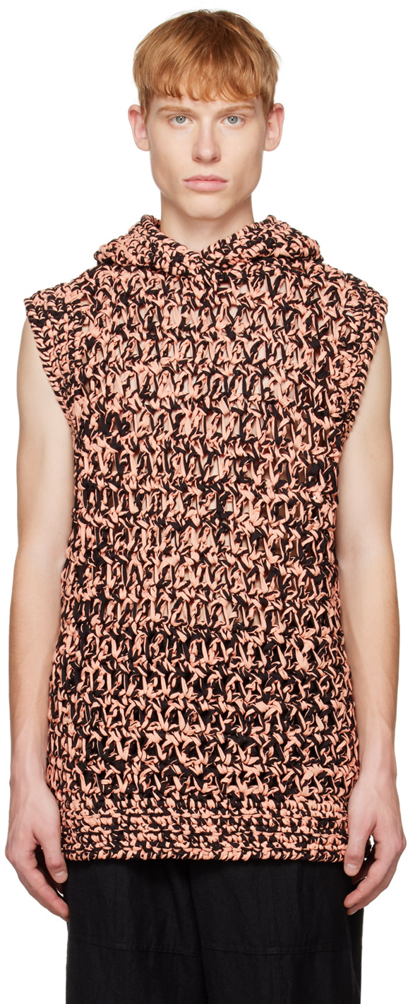 NAMESAKE - Pull à capuche Elwood rose