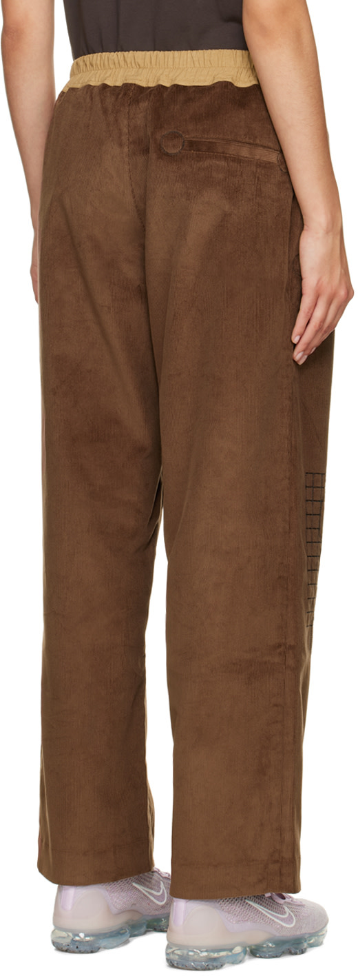 Bernhard Willhelm - Pantalon de survêtement ample brun