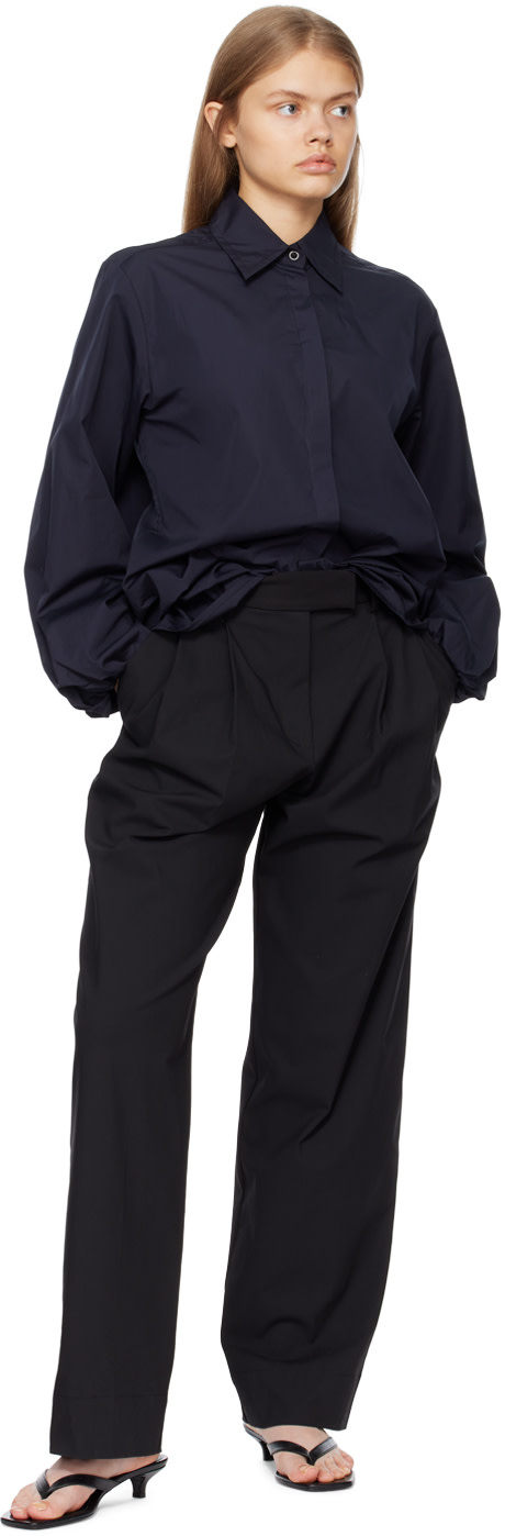 Esse Studios - Chemise Collected bleu marine
