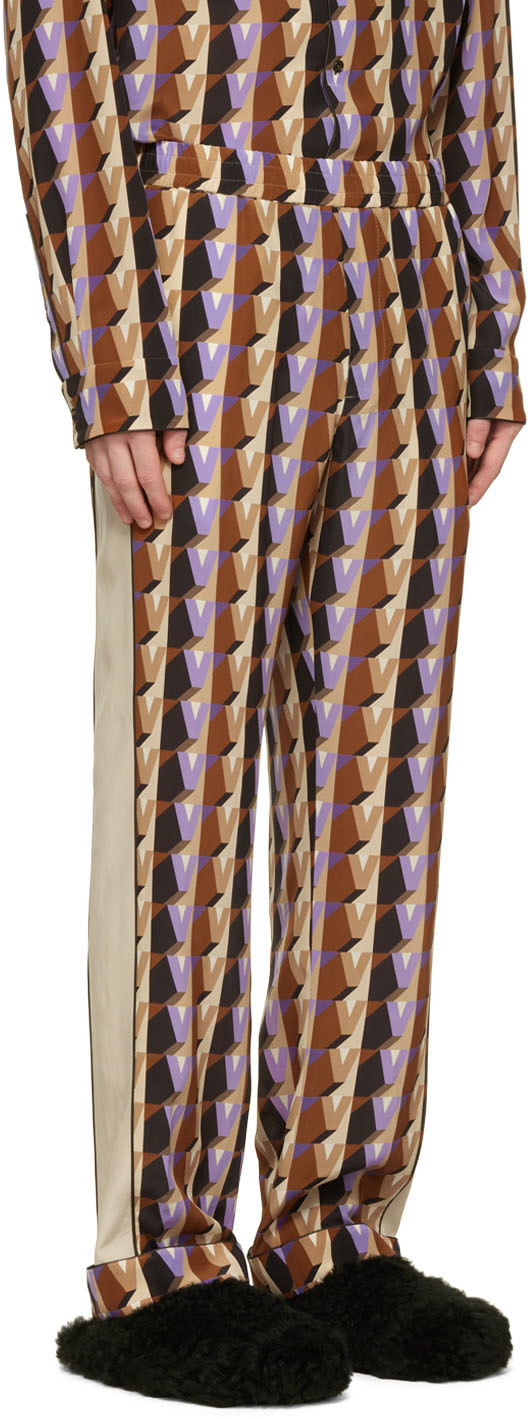 Valentino - Multicolor 'V' Pyjama Pants