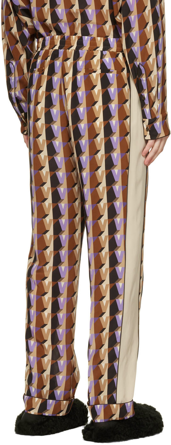 Valentino - Multicolor 'V' Pyjama Pants
