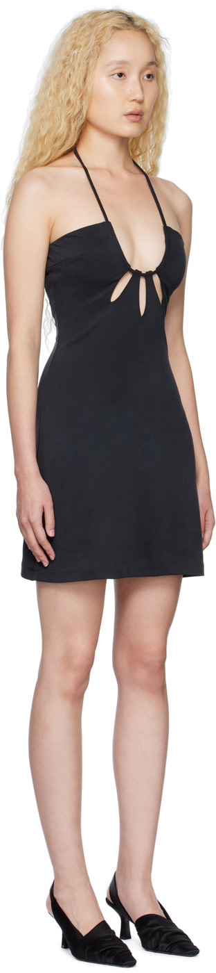 THIRD FORM - Robe courte Rip Tide noire exclusive à SSENSE
