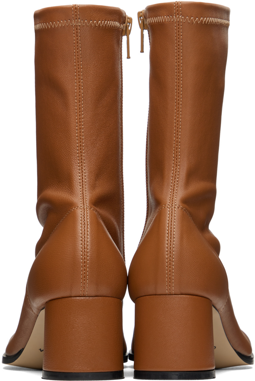 COMME SE-A - Bottes Basique brunes exclusives à SSENSE