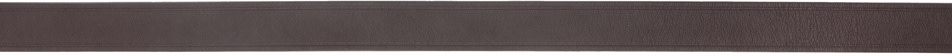 System - Ceinture brune à logo