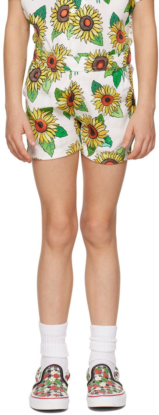 Endless Joy - Enfant | Short blanc à motif graphique