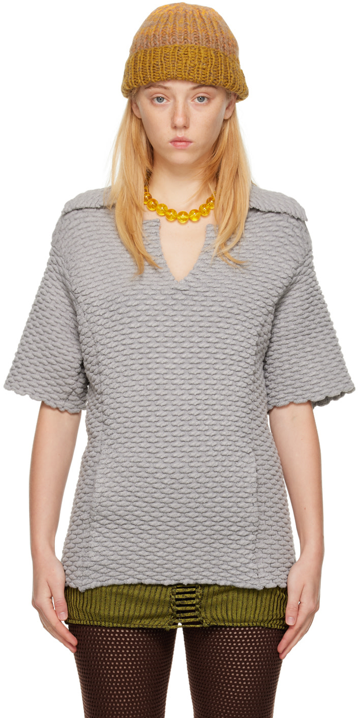 Isa Boulder - Polo Peanut gris