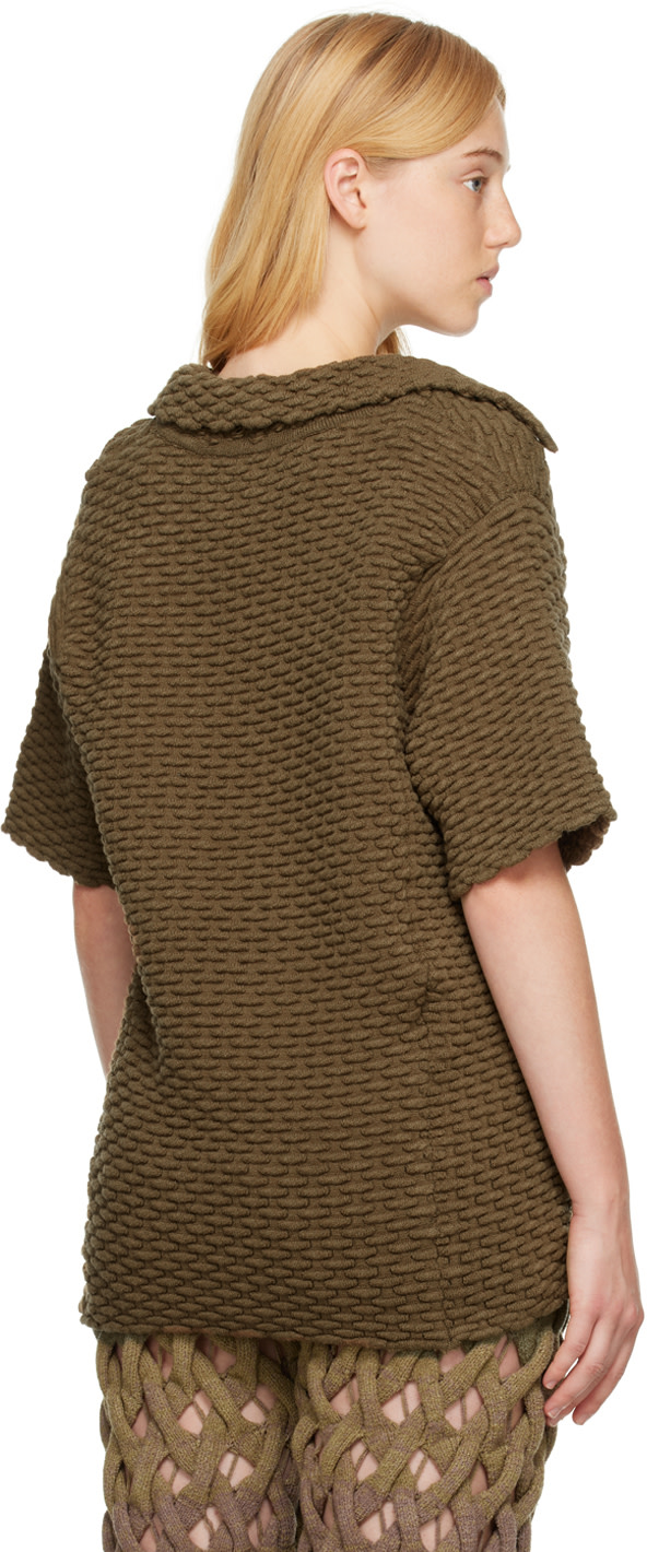 Isa Boulder - Polo Peanut kaki exclusif à SSENSE