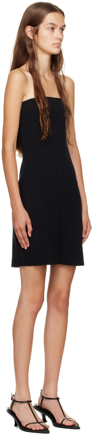 Anna Quan - Robe courte Poppy noire