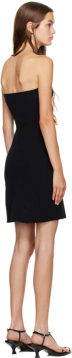 Anna Quan - Robe courte Poppy noire