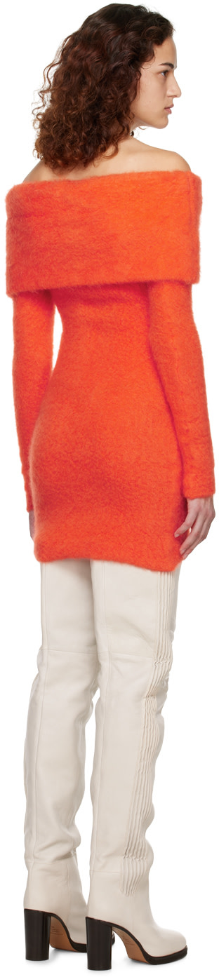 Isabel Marant - Robe courte Aria orange