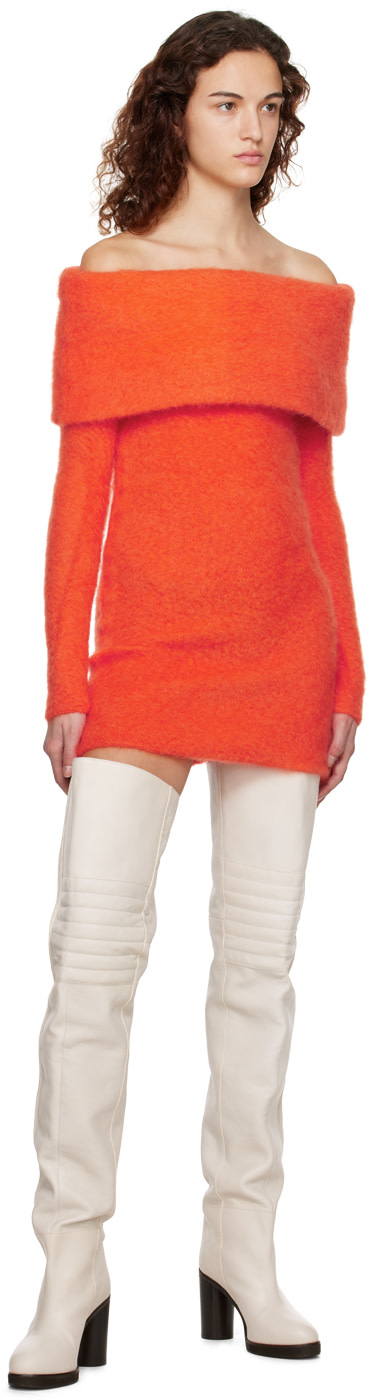 Isabel Marant - Robe courte Aria orange