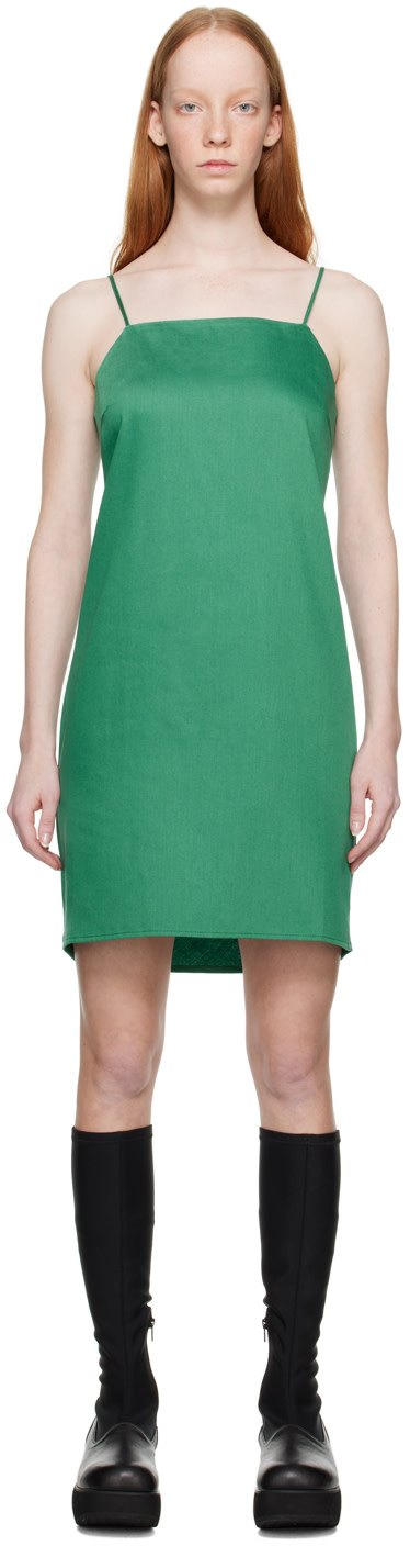 Won Hundred - Robe courte Kira verte