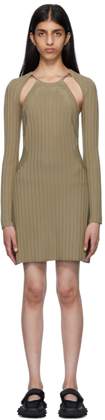 EYTYS - Robe courte Cleo kaki