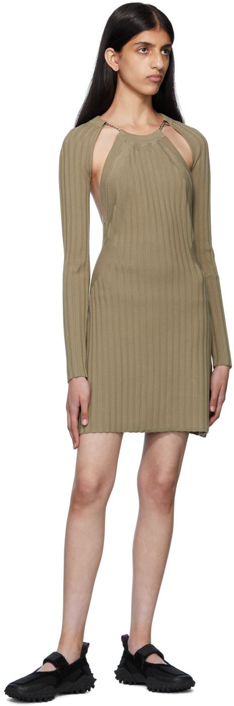 EYTYS - Robe courte Cleo kaki