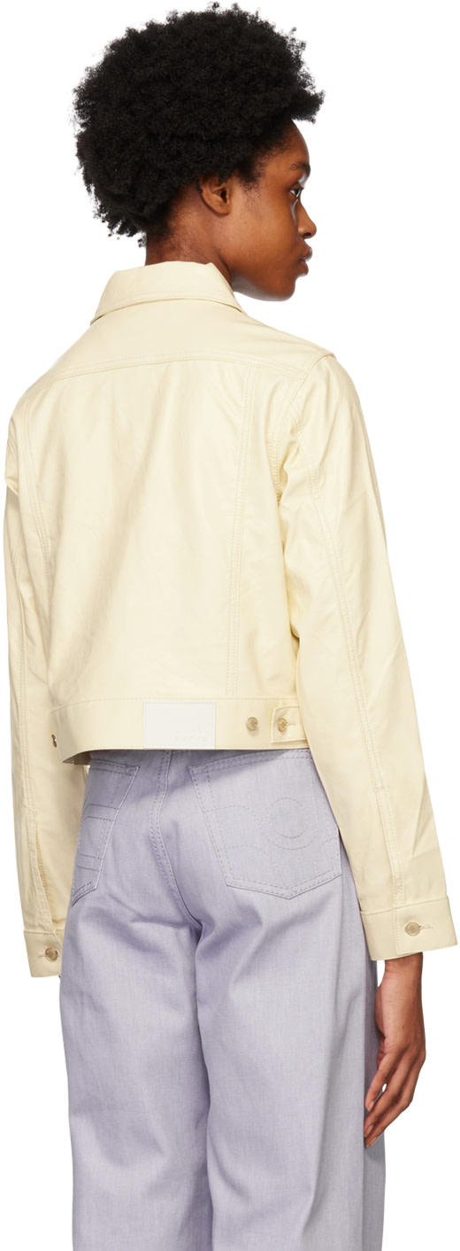 EYTYS - Blouson Buck jaune exclusif à SSENSE