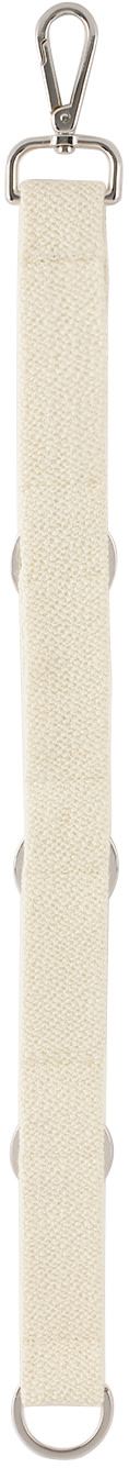 Kvadrat/Raf Simons - オフホワイト ラージ Vidar キーチェーン