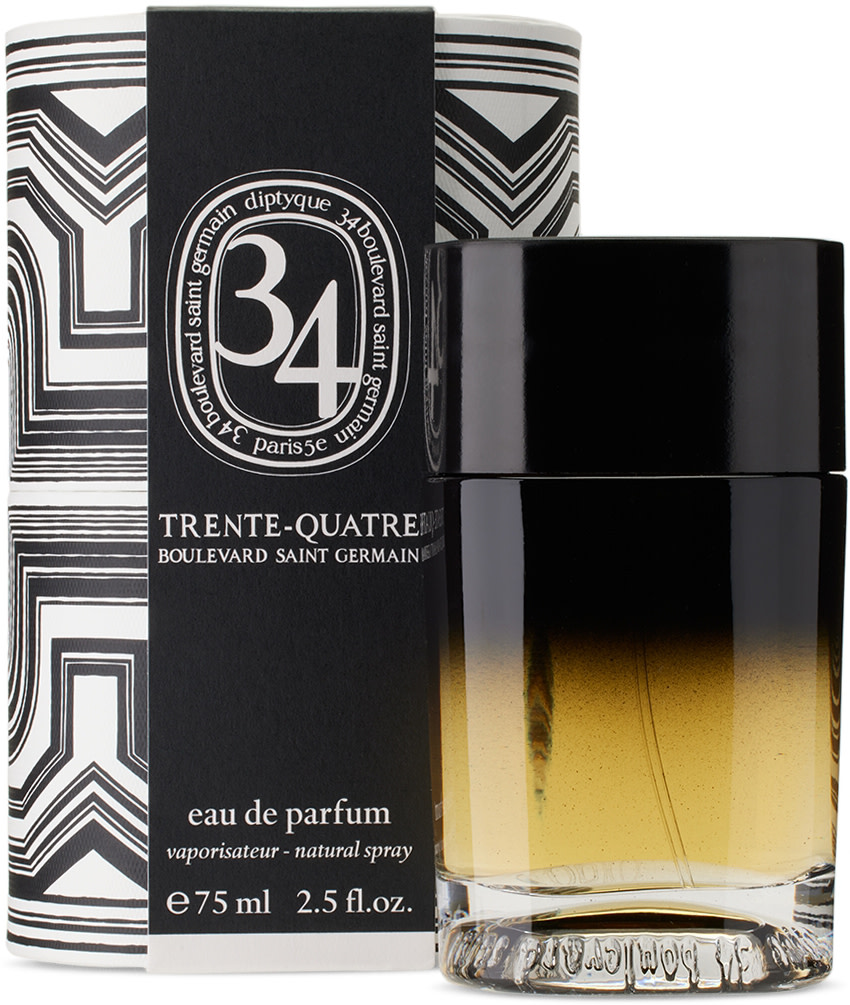 diptyque: 34 Boulevard Saint Germain Eau de Parfum, 75 mL | SSENSE