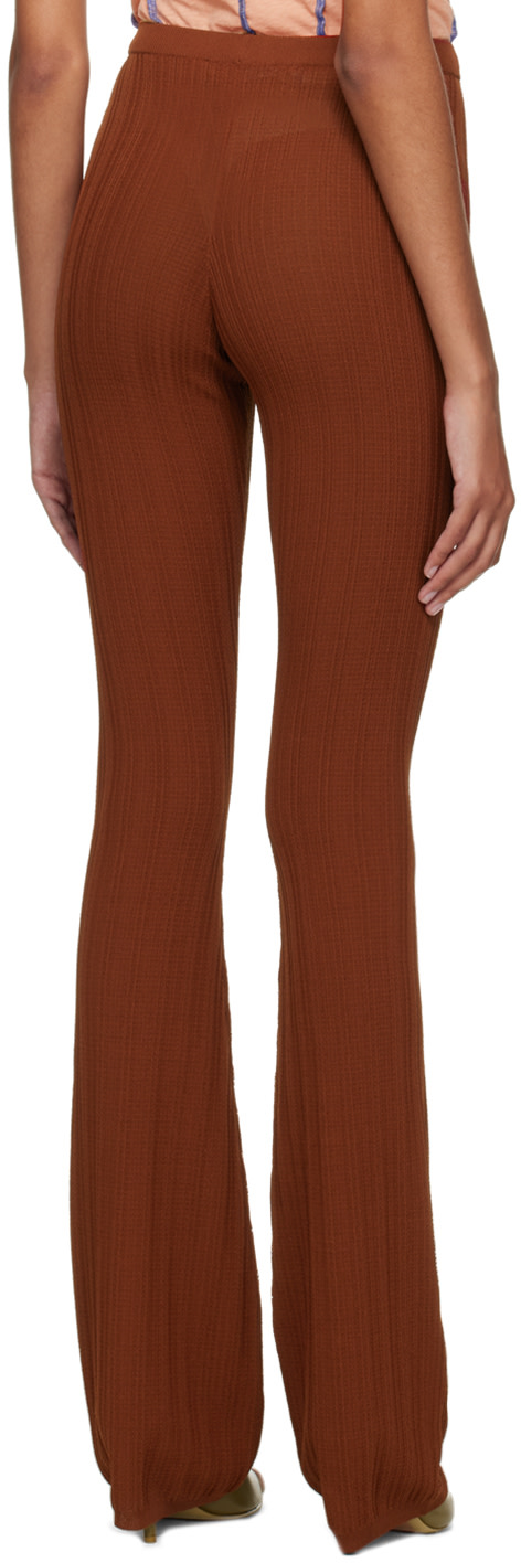 Marco Rambaldi - Pantalon élastique brun exclusif à SSENSE