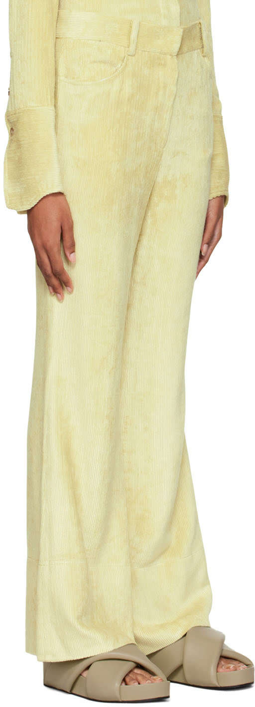 RECTO - Pantalon évasé vert